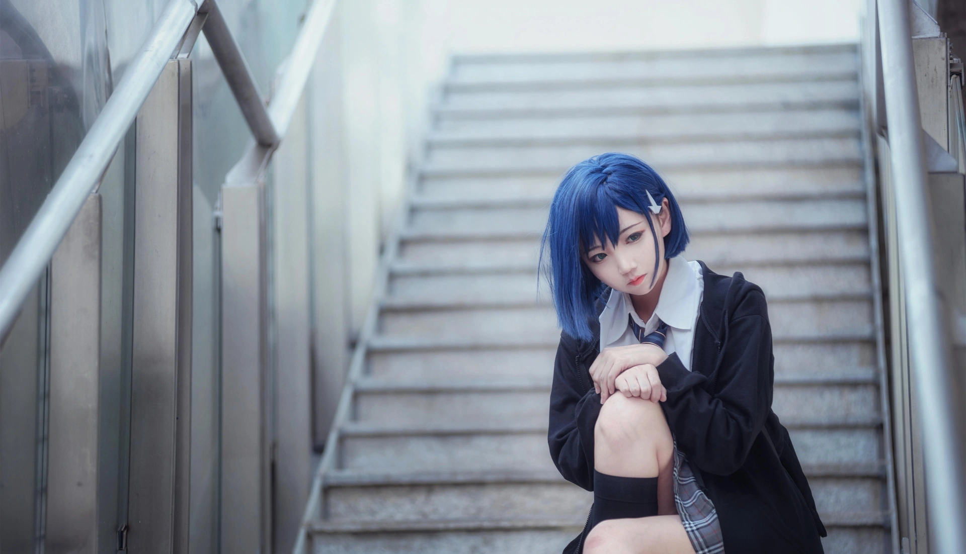 楚楚子w - NO.82 -COS-DARLING IN THE FRANXX COS 02 莓制服 0