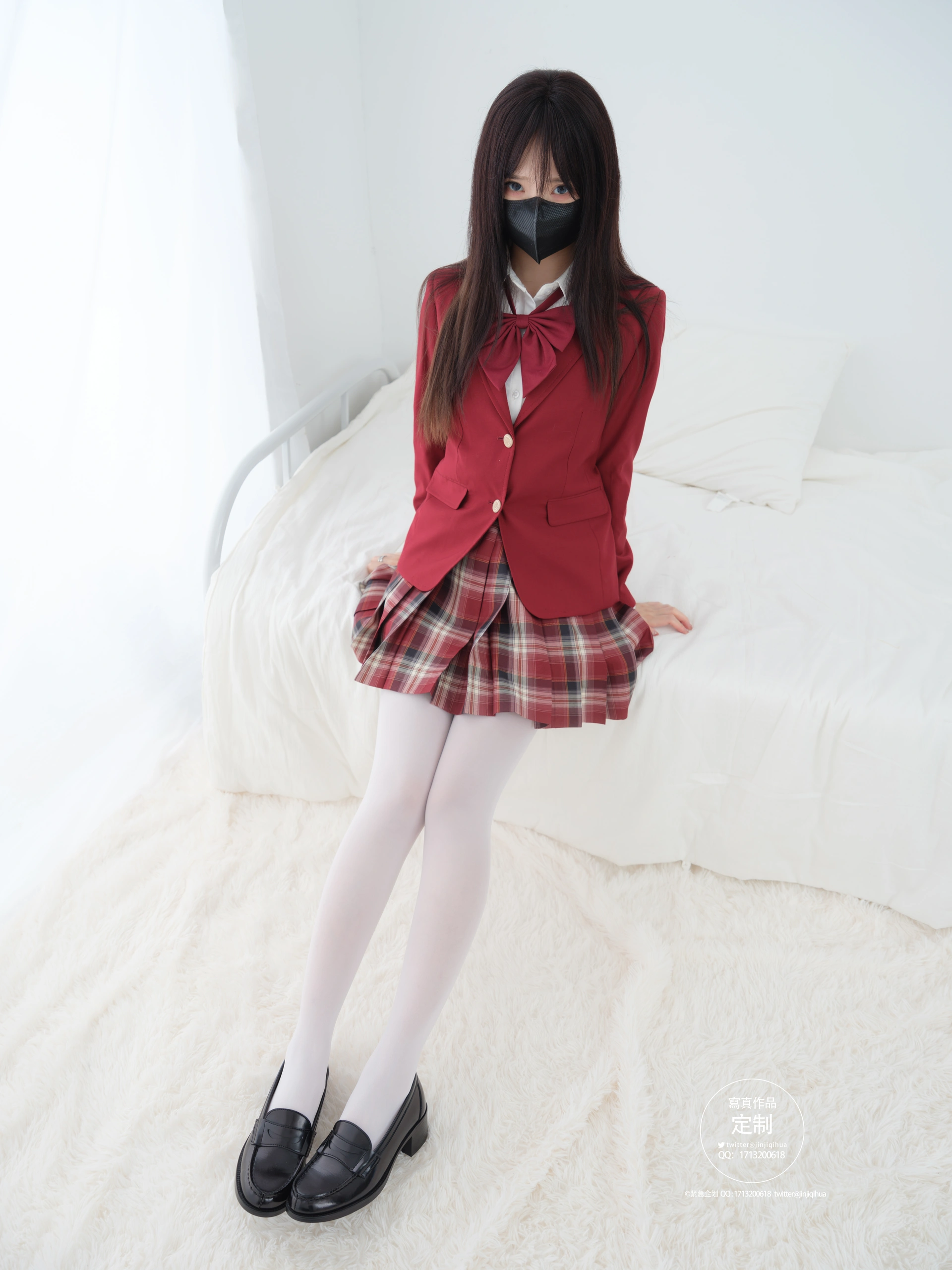 紧急企划 - EX-016 见希w 白丝制服 0